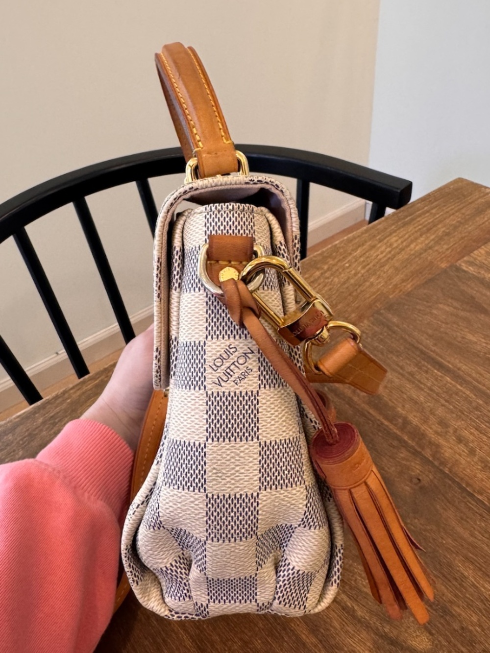 Louis Vuitton Croisette in Damier Azur Canvas - Picture 7 of 10